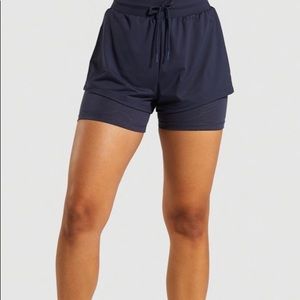 Gymshark Lustre 2 in 1 shorts